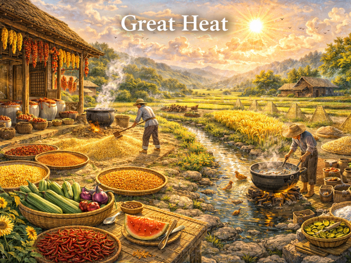 Da Shu – Major Heat  –  22nd July – 6th&nbsp;August